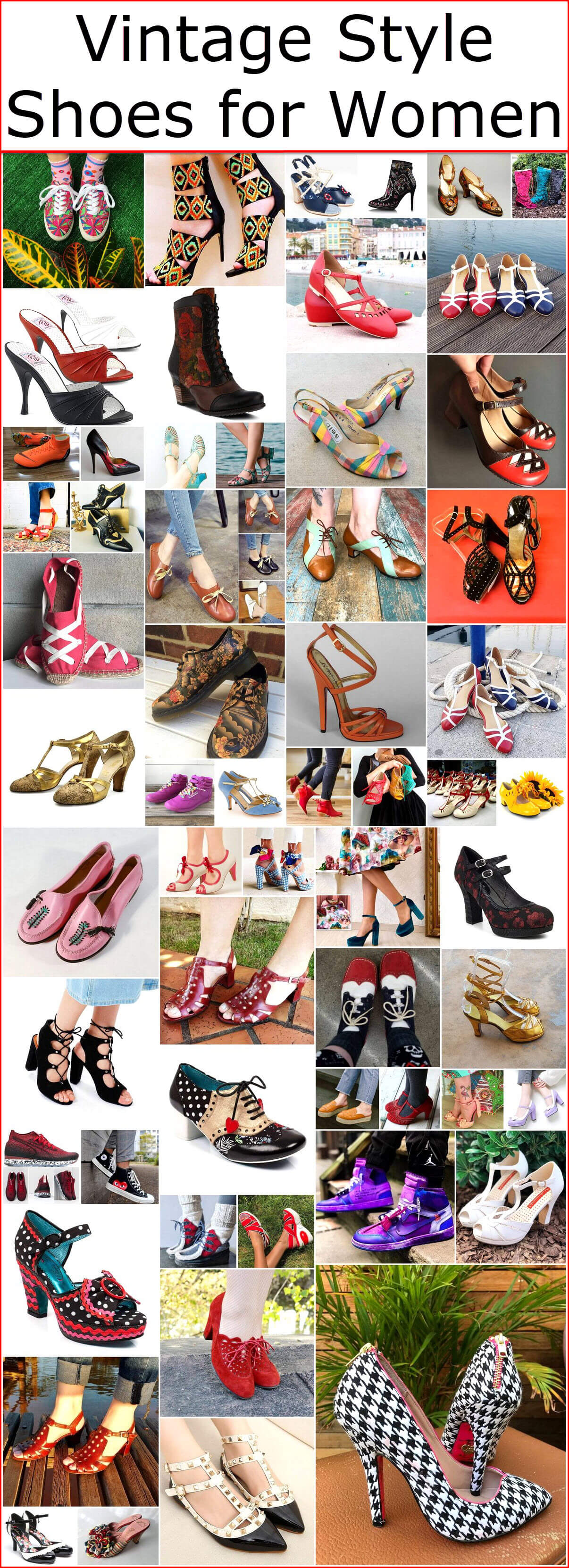 styles of womens shoes
