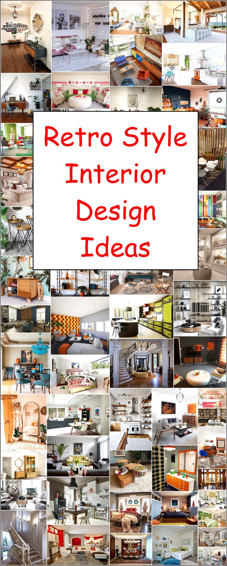 Retro Style Interior Design Ideas | Retro Vintage Style Fashion and