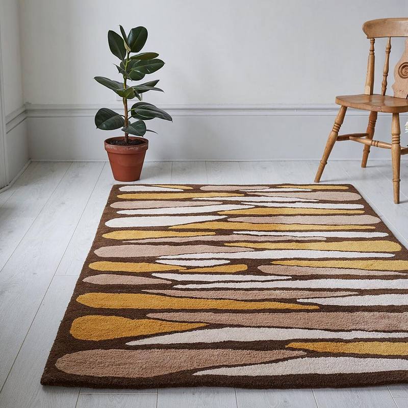 Mid Century Vintage Inspired Retro Rugs Retro Vintage Style Fashion