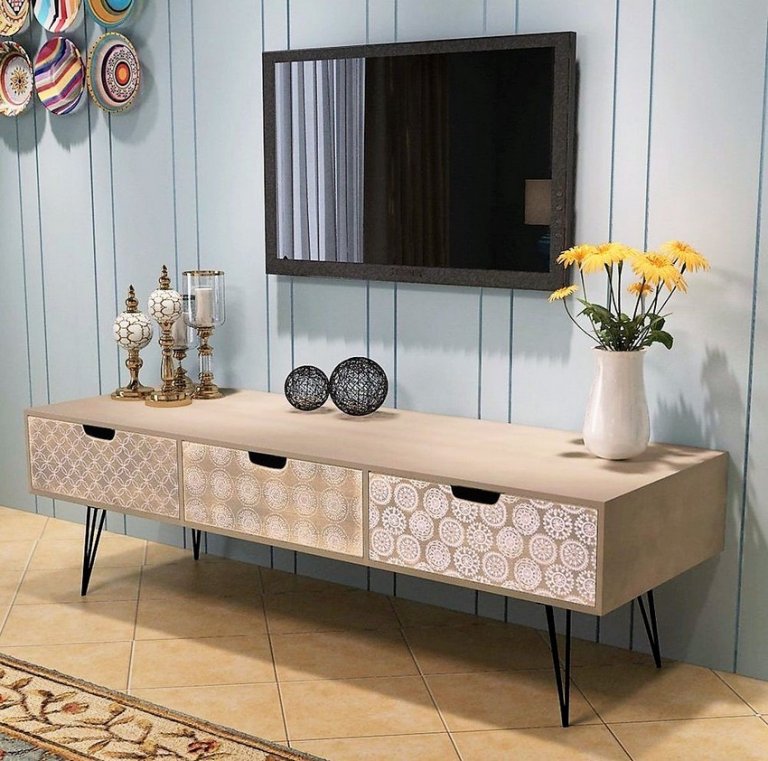 Retro TV Stand and Media Console Ideas | Retro Vintage Style Fashion ...